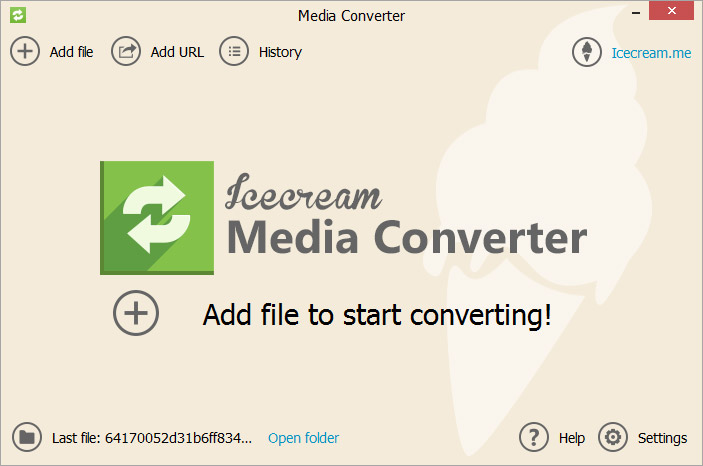تحميل برنامج Icecream Media Converter لتحويل صيغ الميديا