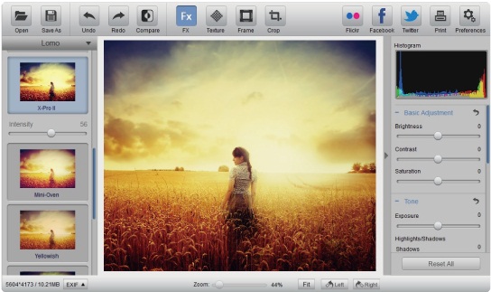 برنامج Photo Effect Studio Pro لإضافة التأثيرات للصور