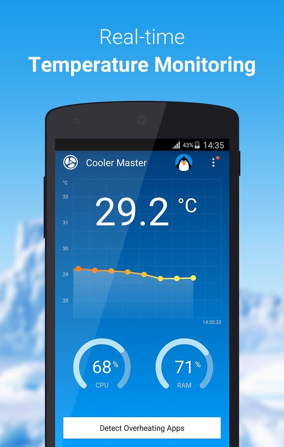 Cooler Master   برنامج لتبريد هواتف اندرويد وحل مشكلة زيادة الحرارة