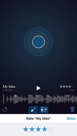 تطبيق Music Memos لتسجيل الصوت للايفون والايباد