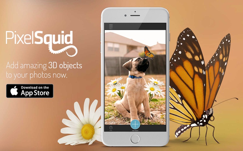 برنامج PixelSquid لإضافة ملصقات ثلاثية الأبعاد لصورك للأيفون