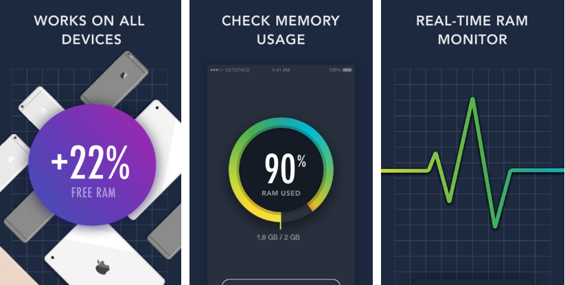 تطبيق GetSpace لفحص الرامات وزيادة سرعة الهاتف بشكل كبير