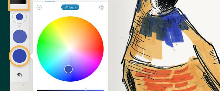 تحميل تطبيق Photoshop Sketch لعمل الرسومات للاندرويد