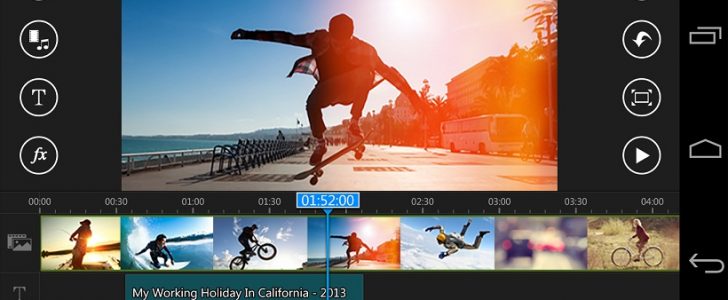 تطبيق PowerDirector لتعديل ومونتاج مقاطع الفيديو