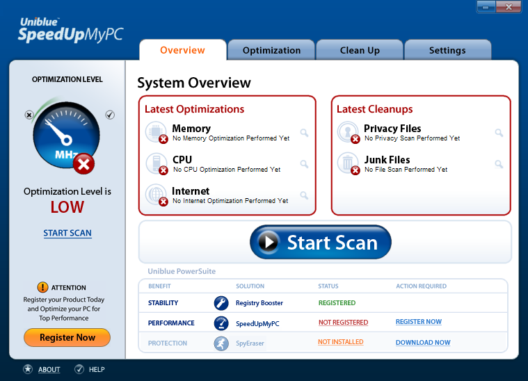 تحميل برنامج تسريع الجهاز والانترنت Speedupmypc