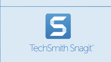 برنامج Snagit لتصوير شاشة الكمبيوتر وسطح المكتب