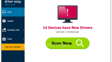 برنامج DriverEasy للبحث عن التعريفات في النت