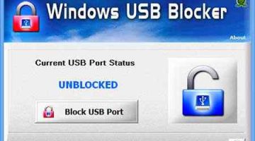برنامج Windows USB Blocker لغلق منافذ الفلاشات وحمايتها