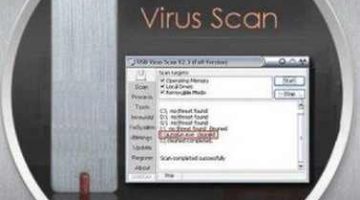 برنامج USB Virus Scan لحذف فيروسات الاوتورن