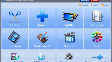 برنامج Easiest Movie Editor لقص الفيديوهات ودمجها وتقسيمها