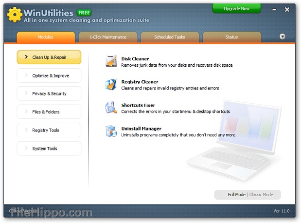 تحميل برنامج WinUtilities 11 مجانا لاصلاح مشاكل الكمبيوتر والنظام