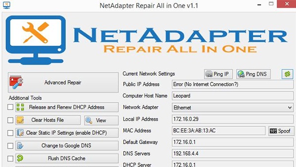 NetAdapter Repair All In One