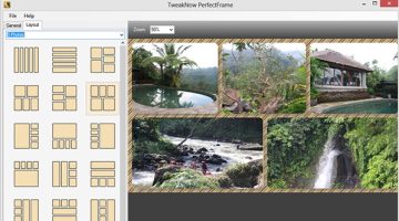برنامج TweakNow PerfectFrame لدمج اكثر من صورة داخل اطار
