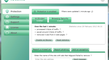 برنامج Adguard Web Filter لحجب الاعلانات والنوافذ المنبثقة