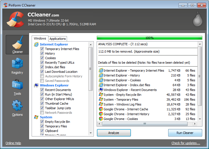 تحميل برنامج سي كلينر CCleaner 4 مجانا اخر اصدار