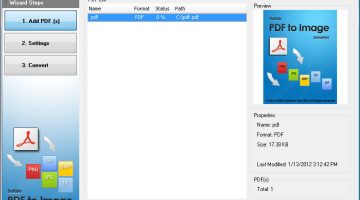 تحميل برنامج Softdiv PDF to Image Converter لتحويل البي دي اف لصور