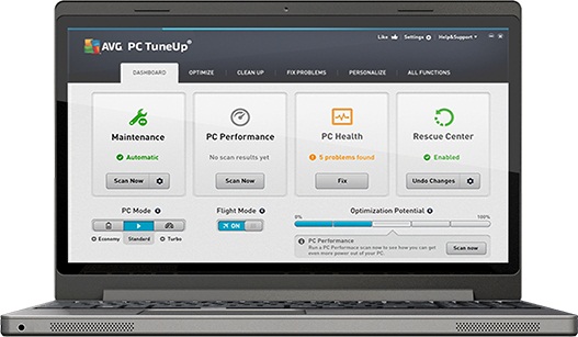 تحميل برنامج AVG PC Tuneup 15 لتنظيف وتسريع الكمبيوتر