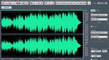 برنامج Dexster Audio Editor لتعديل وتحرير ملفات الصوت