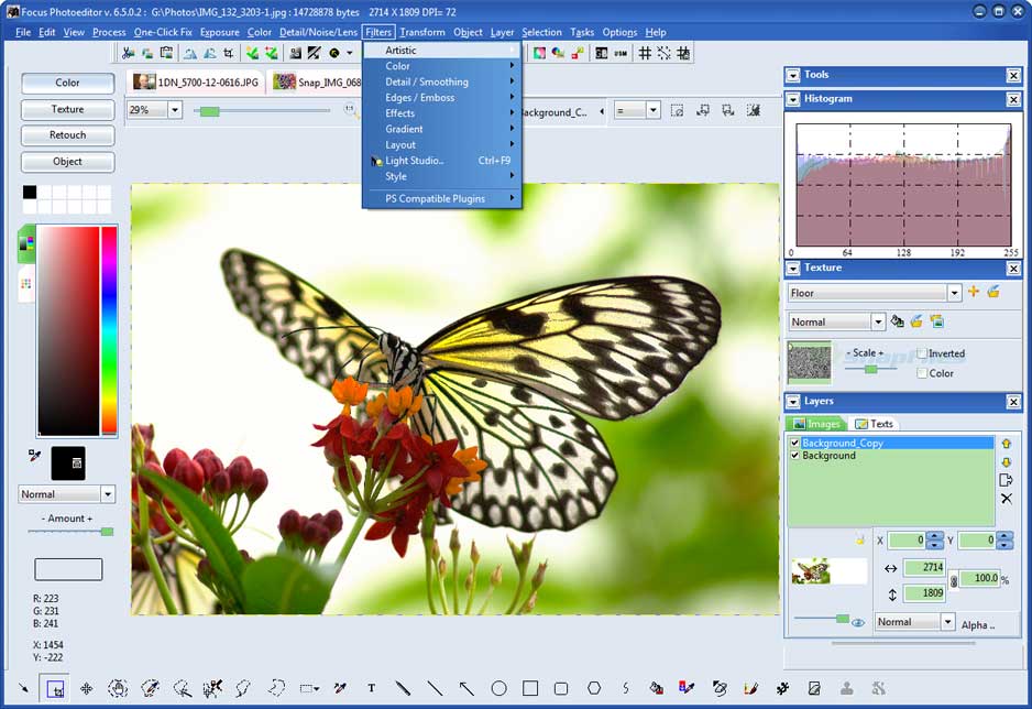 تحميل برنامج Focus Photoeditor 7 لتعديل الصور باحترافية