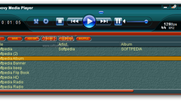 برنامج Groovy Media Player لتشغيل ملفات الصوت