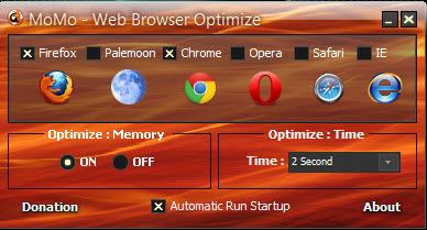 MoMo - Web Browser Optimize