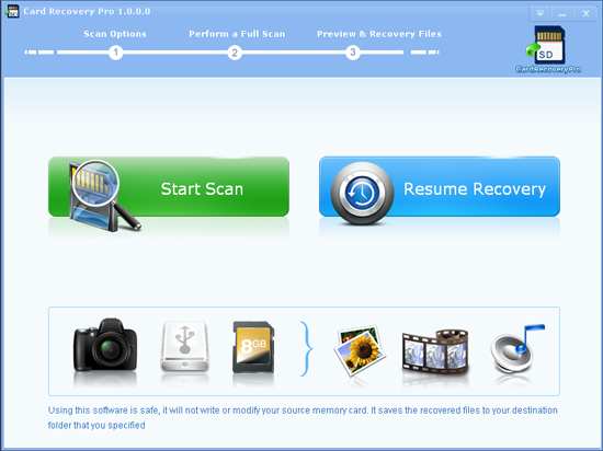 برنامج استرجاع الملفات المحذوفة من كارت الميمورى Recover Deleted Files