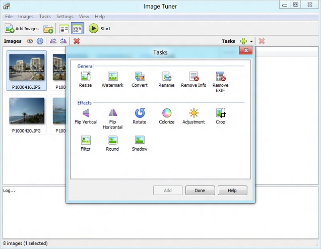 تحميل برنامج Image Tuner لتحويل الصور واضافة العلامات المائية