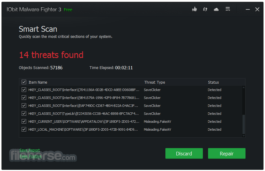 برنامج IObit Malware Fighter لحذف ملفات التجسس والفيروسات