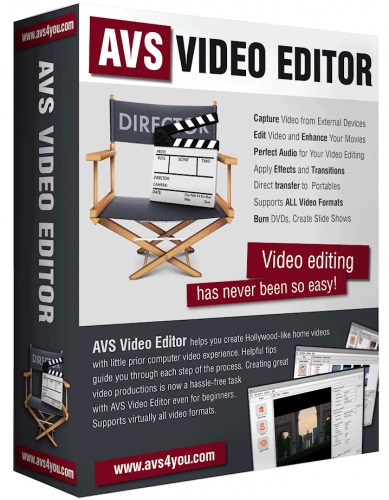 برنامج AVS Video Editor لتعديل الفيديو واضافة التأثيرات
