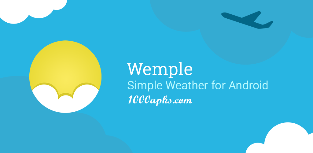 تطبيق الطقس Wemple Weather الجديد على أندرويد