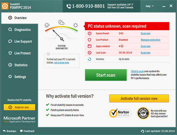 TweakBit FixMyPC