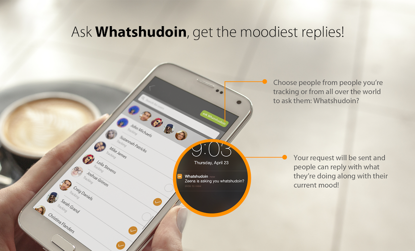 تطبيق إجتماعي جديد Whatshudoin على اندرويد وايفون