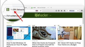 اضافة للفايرفوكس تعرض استهلاك المواقع لرامات الحاسوب