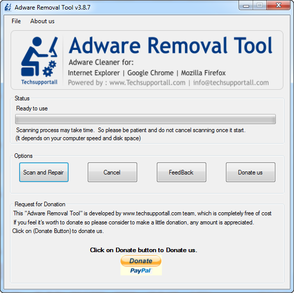 Adware Removal Tool