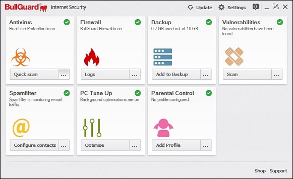 BullGuard Antivirus