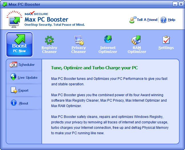 Max PC Booster