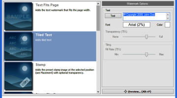 برنامج Bytescout Watermarking لوضع علامات مائية علي الصور