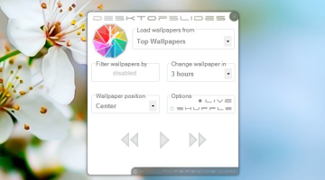 برنامج DesktopSlides للحصول علي خلفيات سطح مكتب رائعة