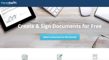 موقع FormSwift لإنشاء وتعديل ملفات PDF أونلاين