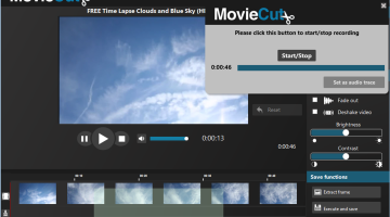 برنامج MovieCut للتعديل علي أشرطة الفيديو وقص أجزاء منها