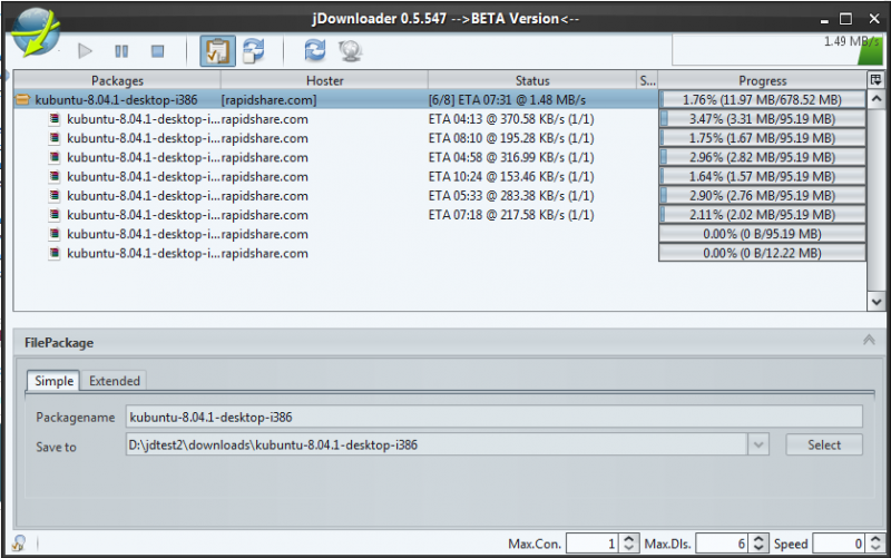 jDownloader