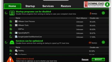 برنامج Anvi Startup Booster لتسريع بدء تشغيل الكمبيوتر والويندوز