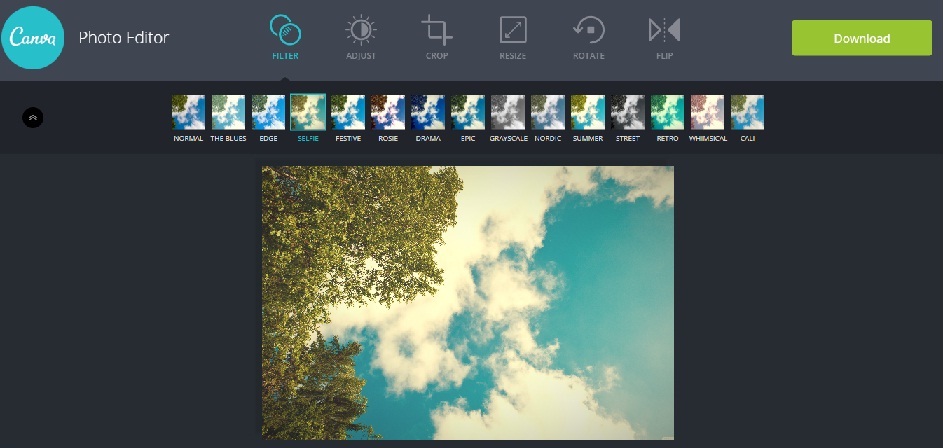 Canva Photo Editor