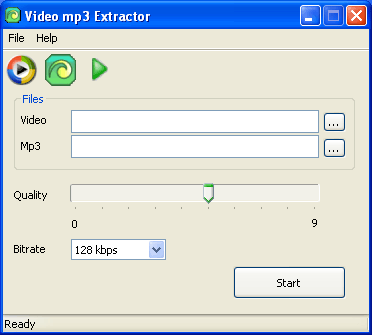 برنامج Video mp3 Extractor لاستخلاص الصوت من الفيديو