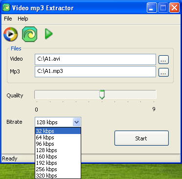 برنامج Video mp3 Extractor لاستخلاص الصوت من الفيديو