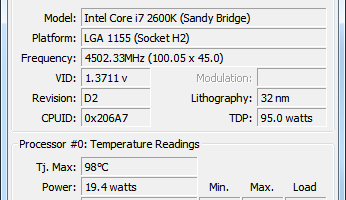 برنامج Core Temp لمعرفة ومراقبة درجة حرارة البروسيسور