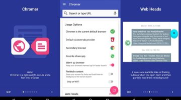 تطبيق Chromer لفتح المواقع بسرعة للاندرويد