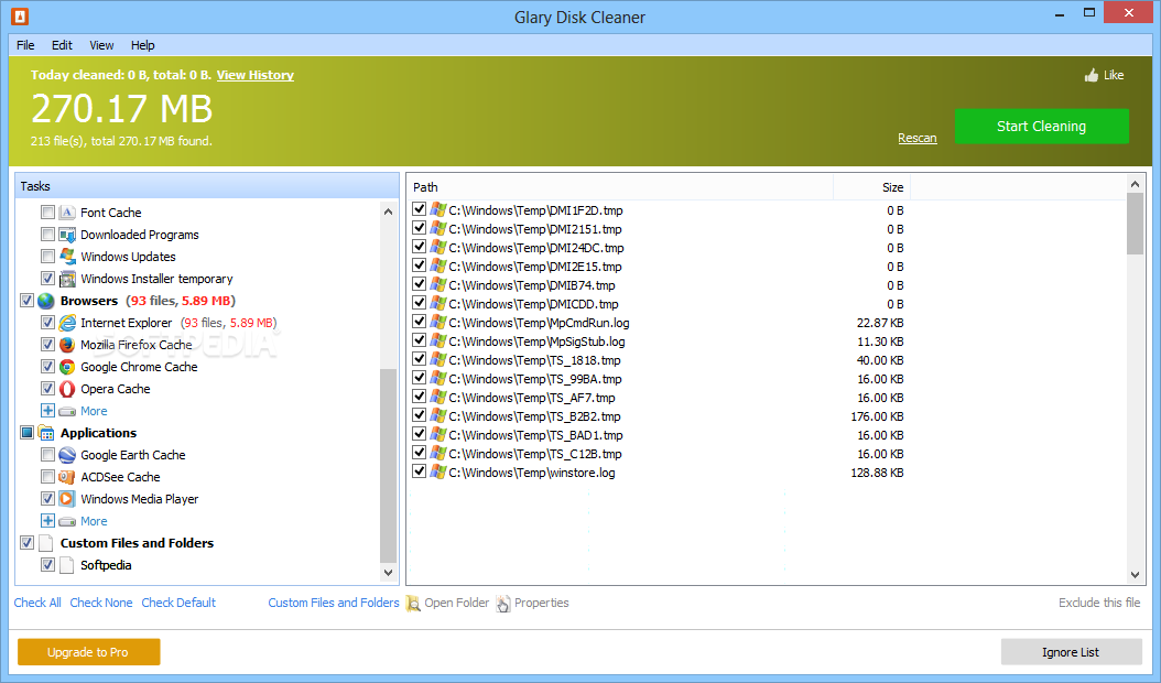 glary disk cleaner flagged as malware