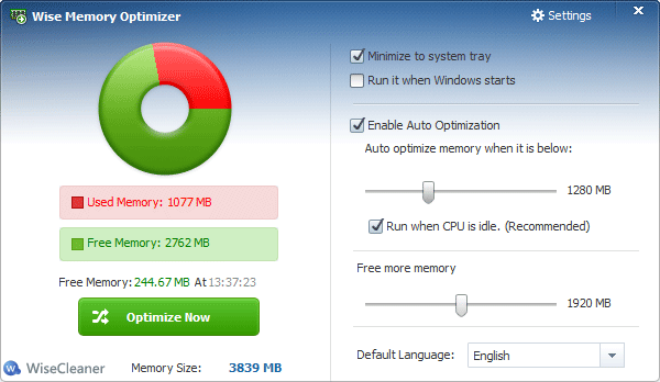 Wise Memory Optimizer1