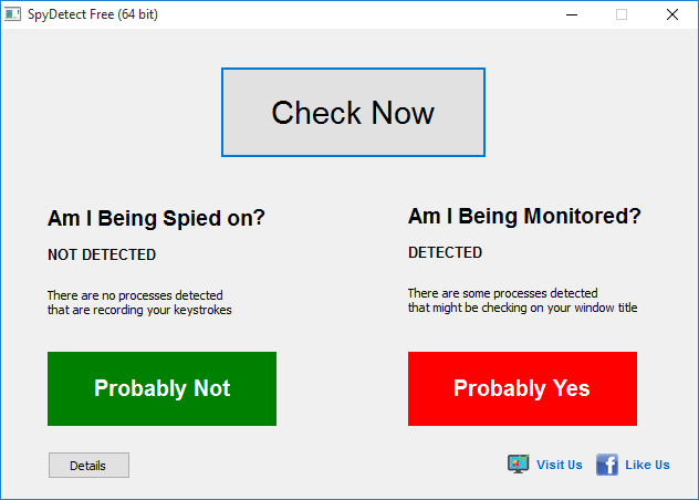 برنامج SpyDetectFree للتعرف إذا كان جهازك مخترق ام لا بضغطة زر